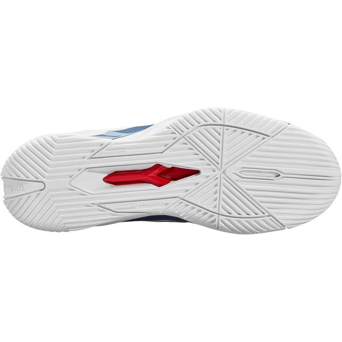 Тенісні кросівки Wilson Rush Pro 4.5 для чоловіків (46 2/3 EU, Синій/Білий)