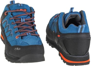 Чоловічі трекінгові черевики CMP Moon Low Wp, Deep Lake Antracite, 45 EU