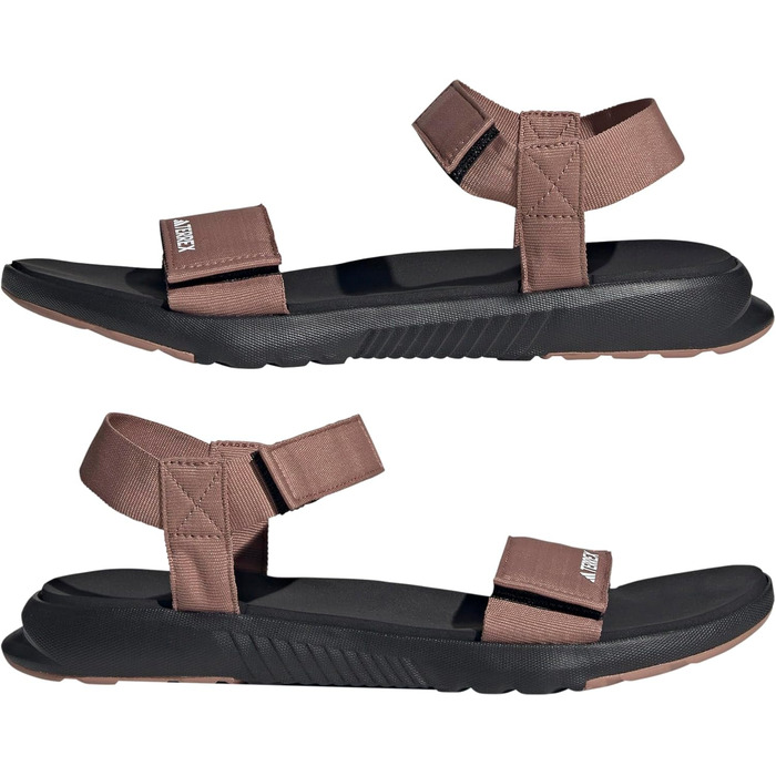 Сандалії adidas Terrex Hydroterra Light Unisex, 42 EU, чорний/теплий колір глини/білий