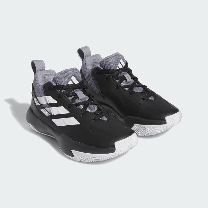 Кросівки для баскетболу adidas Cross 'Em Up Select (37 1/3 EU) - чорний, білий, сірий
