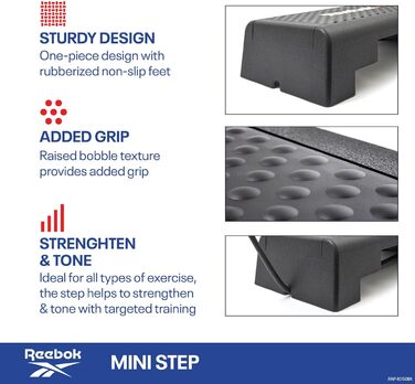 Степ-платформа Reebok Mini для фітнесу, компактна