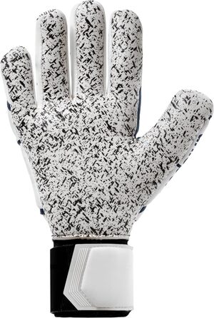 Воротарські рукавички Uhlsport Supergrip+ HN для дітей та дорослих, розмір 7, білі/синьо-сині