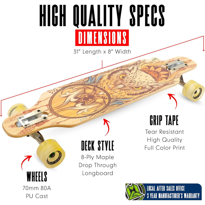 Скейтборд Madd Gear Pro Series Swift Complete 78.7x20.3 см для початківців
