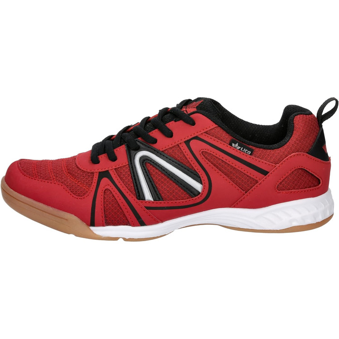 Зал спортивний взуття Lico Unisex Fit Petrol Türkis (46 EU, Rot Schwarz)