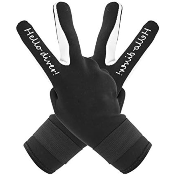 Рукавички для дайвінгу VGEBY1, 2 мм, неопрен, 5 пальців, для дайвінгу та водних видів спорту, чорні, розмір L