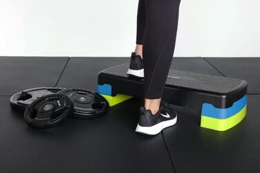 Степпер для аеробіки ForzaFit - регульований, чорний