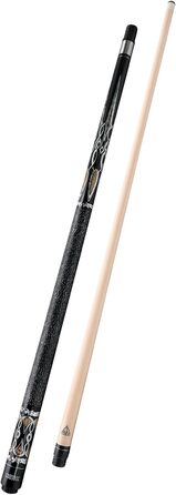 CUESOUL Більярдний кий 58 дюймів, 21oz, 13 мм наконечник, з Irish Wrap, у комплекті сумка для кия блакитного/коричневого кольору PC011