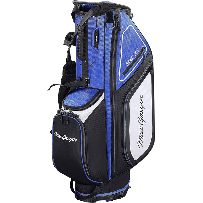 Сумка для гольфу MACGREGOR Principal 9.5'' з роздільниками, 7 кишенями та м'якою ручкою