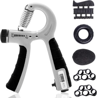 Набір для тренування рук та пальців, регульований навантаження 5-60 кг, для спортсменів та відновлення