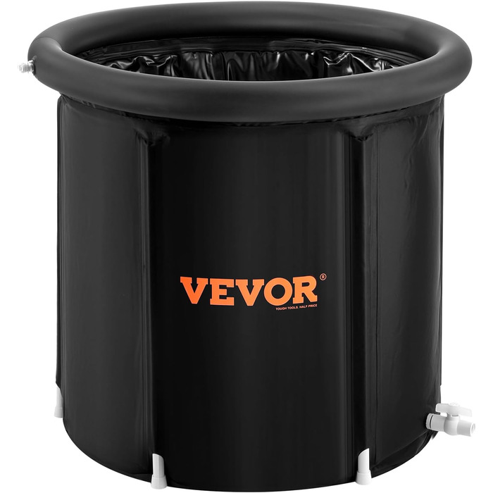 Есбадека VEVOR 80 см для холодної терапії, 290 л, надувна, з кришкою, для спортсменів