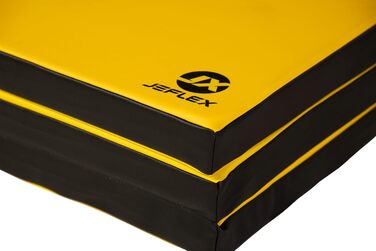 Складаний гімнастичний мат Jeflex 180x60x6 см, німецький, портативний килимок для фітнесу, йоги, дитячої кімнати