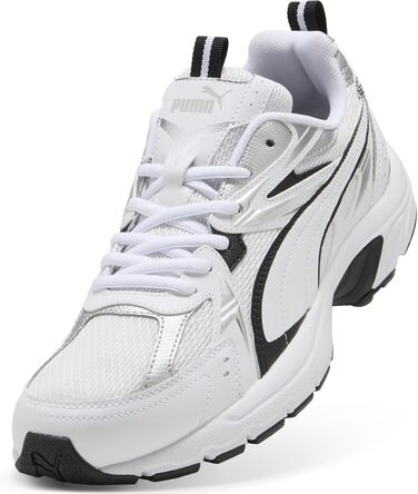 Кросівки Puma Milenio Tech чоловічі білі, чорні, срібні - 47 EU