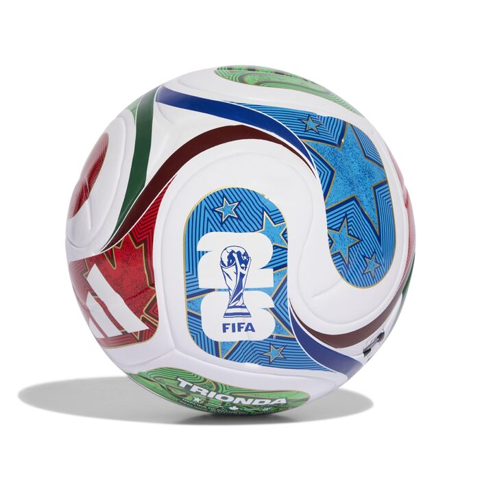 М'яч футбольний adidas FIFA World Cup 26 Trionda League, унісекс, білий, розмір 5 (38 EU)