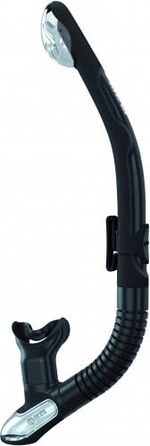 Трубка для снорклінгу Mares Ergo Dry Black/White, для дорослих