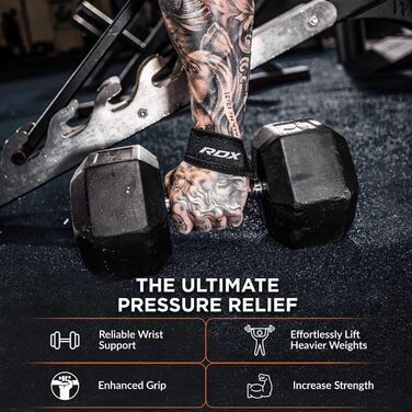 Ремінь для важкої атлетики RDX Zughilfen: Професійний аксесуар для тренувань, пауерліфтингу та бодібілдингу (60 см, 5 мм)