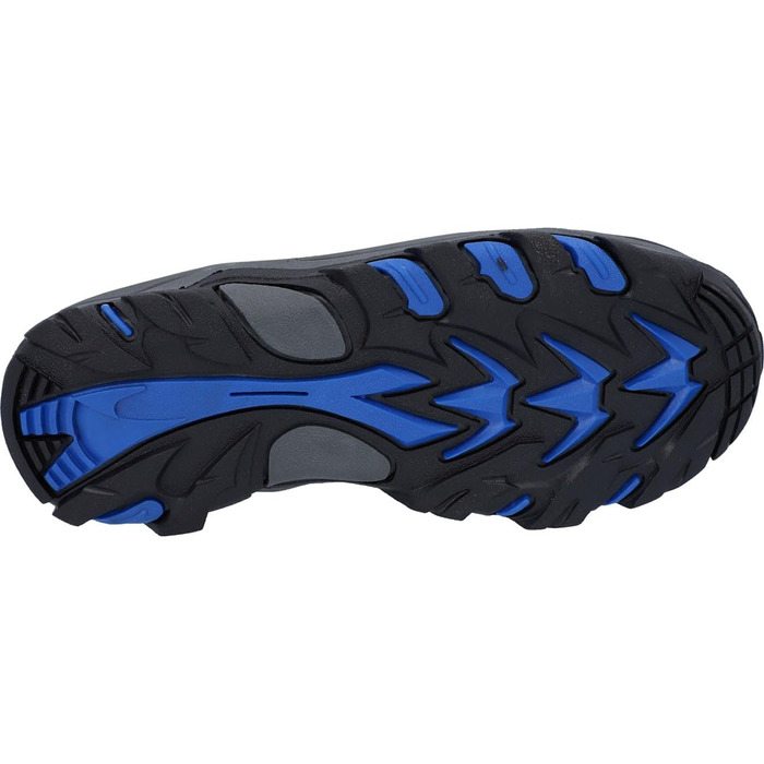 Дитячі трекінгові черевики Hi-Tec Jungen Blackout Low Junior, чорно-сині, 32 EU