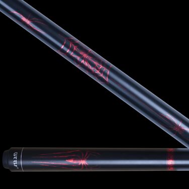 Більярдний кий CUEELF Spider Profi: низька дефлекція, еластичний, з чохлом (19.5 oz)