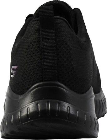 Жіночі кросівки Skechers Bob's Squad Chaos Face-Off, бежевий колір, текстиль (розмір 42 EU, Wide Fit, Black Engineered Knit Trim)