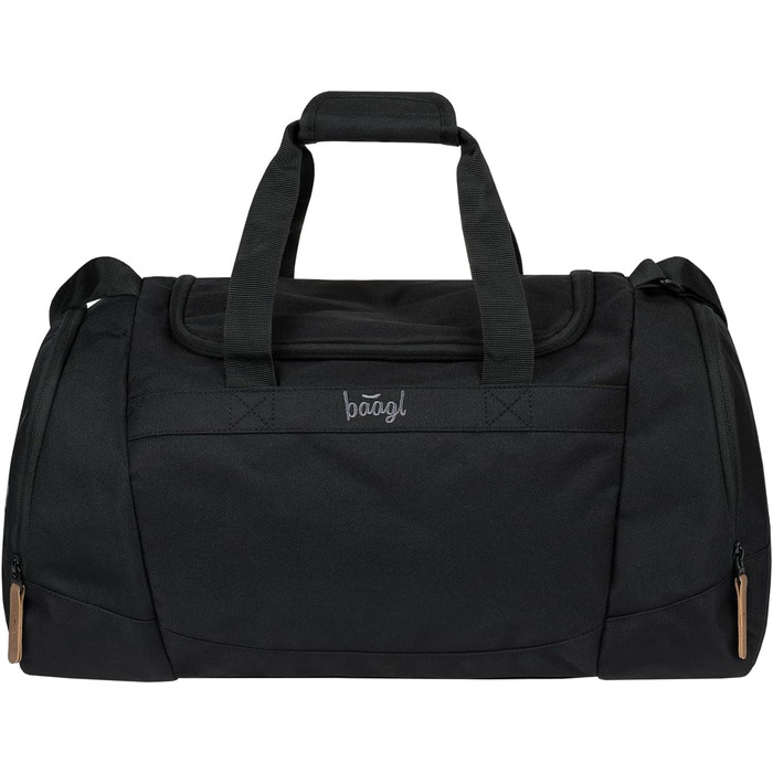 Спортивна сумка Baagl для дітей – стильна дорожня сумка з відділенням для взуття (25 л, Darkness)