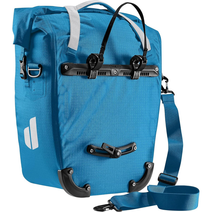 Велосумка Deuter Weybridge 25+5 л, водонепроникна, на задній багажник, Reef