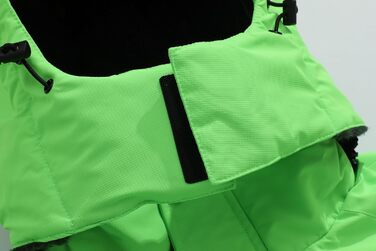 Чоловіча зимова куртка для сноуборду, тепла, водонепроникна, вітронепроникна, з капюшоном, яскраво-зелена