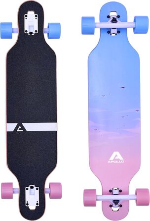 Лонгборд Apollo Galoa з швидкісними підшипниками ABEC, кріплення Drop Through, для фрірайду та круїзингу