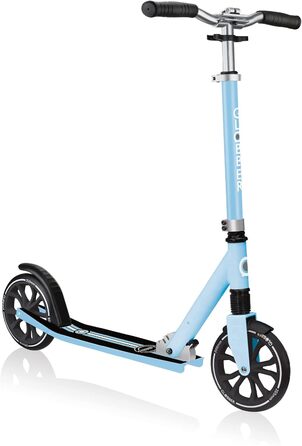Дитячий самокат Globber NL 205 Folding з передньою підвіскою, складний, пастельно-блакитний