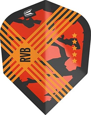 Дротики для дартсу Target RVB 95 Gen 3, 95% вольфрам, Swiss Point, сталевий накінечник
