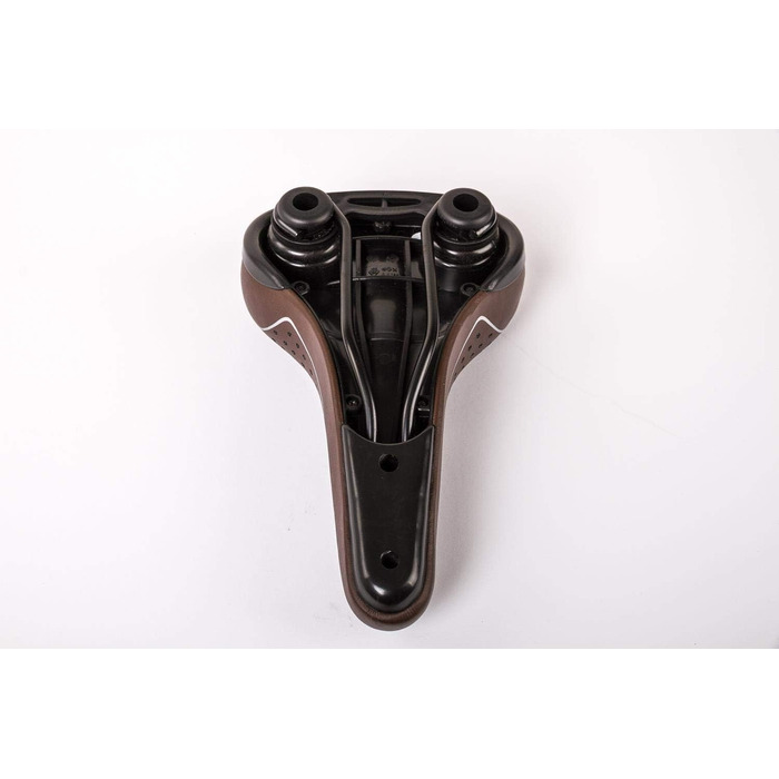 Сідло для велосипеда чоловіче Comfort Gel, City Bike, коричневе, м'яке та зручне