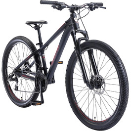 Гірський велосипед BIKESTAR Hardtail алюмінієвий, 21 швидкість Shimano, дискові гальма, 27.5