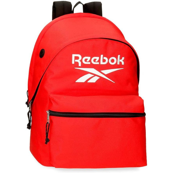Шкільний рюкзак Reebok Boston, червоний, 31x44x15 см, 20,5 л, поліестер, з двома відділеннями