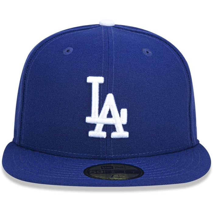 Кепка New Era 59Fifty Authentic Los Angeles Dodgers, синій колір, розмір 62
