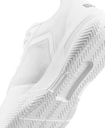 Тенісні кросівки Wilson Courtglide для чоловіків (42 EU, широка колодка, білі)