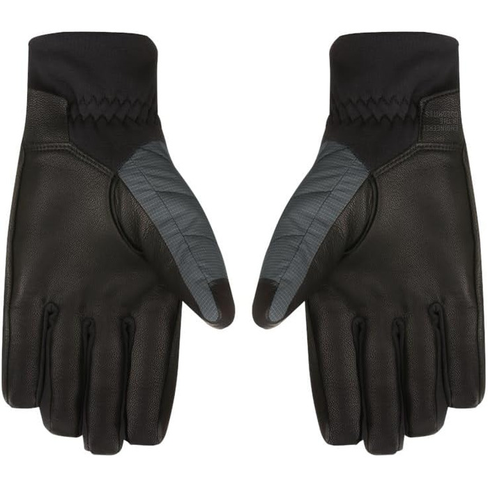 Жіночі рукавички Salewa Ortles Tirolwool Responsive, утеплені, чорні, розмір 5/XS