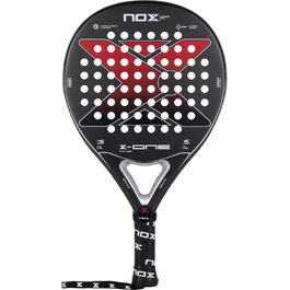 Падель ракетка Nox X-One Evo Red для тенісу, червона