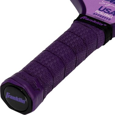 Професійна ракетка для піклболу Franklin Sports Signature Series з покриттям MaxGrit, поліпропіленовий сердечник 13/16 мм, для турнірів, сертифікована USAPA