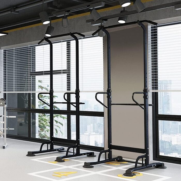 Силовий комплекс SogesGame Power Tower: регульований турнік, бруси та станція для вправ з антиковзаючою базою для тренувань вдома