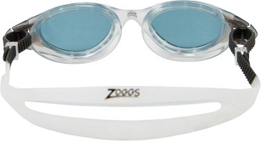 Окуляри для плавання Zoggs Panorama: UV-захист, антифог, зручні, герметичні, регульований ремінець, панорамний огляд (димові/прозорі)