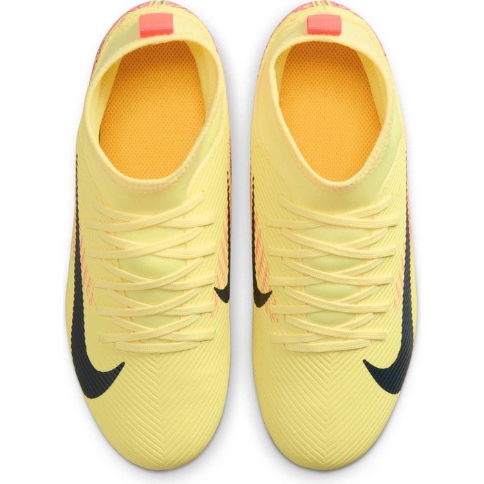 Дитячі футбольні бутси Nike Mercurial Superfly 10 Club Kylian Mbappé, HF6283, 34 EU, Laser Orange/Armory Navy