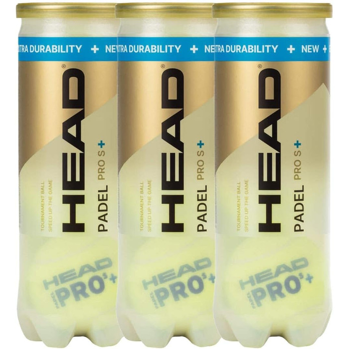 ZRZ Head Pro S – професійні тенісні м'ячі для падел-тенісу, 9 шт.