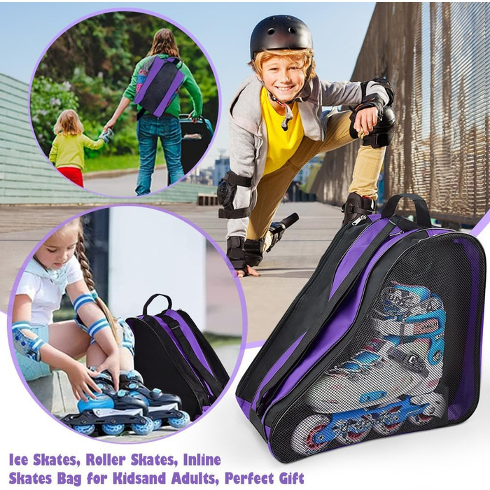 Сумка для ковзанів Tasche: для фігурного катання, хокею, лиж. З регульованим ременем. Для чоловіків та жінок.