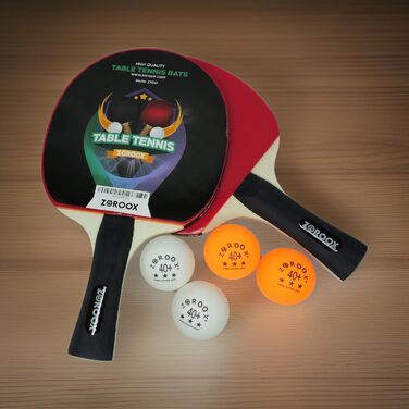 Набір тенісних кульок ZOROOX 3 зірки, 40+ | 9, 18, 36 або 72 кульки в упаковці | Якісні тренувальні кульки ABS для гри в приміщенні та на вулиці, змагання та розваги (Оранжеві)
