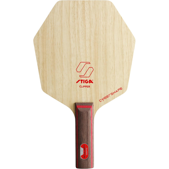 Настільна ракетка STIGA Clipper Cybershape Offensive 7-шарова, максимальна швидкість та точність