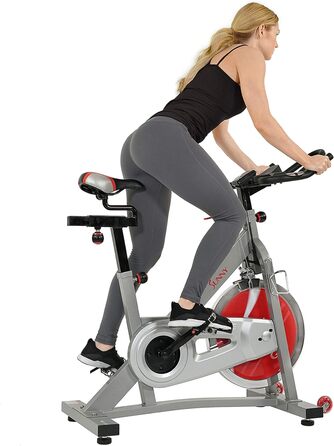 Велотренажер Sunny Health & Fitness Pro II з тримачем для пристроїв та розширеним дисплеєм, SF-B1995, для дому