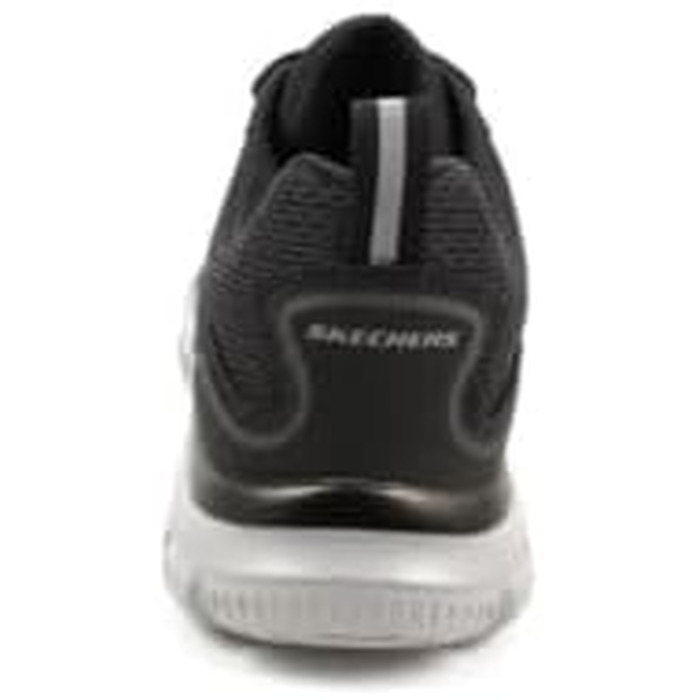 Чоловічі кросівки Skechers Track Ripkent (42.5 EU, Wide Fit), темно-сині з чорною обробкою, сітчасті