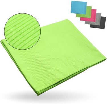 Рушник для фітнесу YUMUVE 125x50 см - спортивний рушник з покриттям для обладнання - нековзний & швидковисихаючий - мікрофібра рифленої структури - ідеально для спортзалу, тренажерного залу, йоги, тренувань - 5 кольорів (зелений)