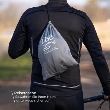Велосипедний шолом BBB Cycling Condor 2.0 знімне візор MTB/шосе, синій матовий, L (58-62 см), travelbag