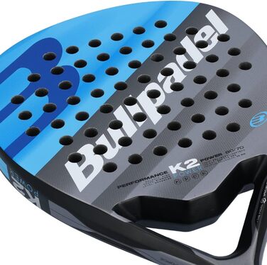 Падельний ракетка Bullpadel K2 Power 23 для чоловіків, універсальний розмір, мультиколір