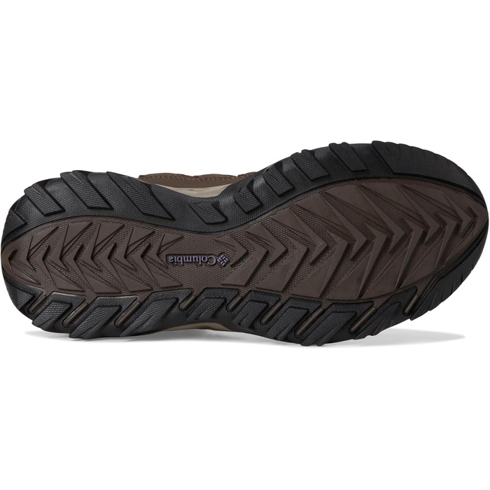 Туфлі для хайкінгу Columbia Strata Trail Mid Waterproof жіночі, 41 EU, Cordovan Granit Purple