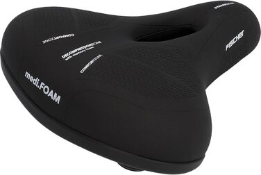 Сідло FISCHER Memory Foam з м'якою вставкою з піни | Зняття тиску | Для міста, трекінгу та MTB